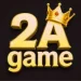 Golden text "2A game" on a dark background, with a crown atop the letter "A," conveying a regal and competitive gaming atmosphere.