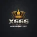 A golden crown above bold metallic text "X666" set against a dark background, evoking a sense of luxury and gaming. Below is a smaller "APKMONEY.NET".